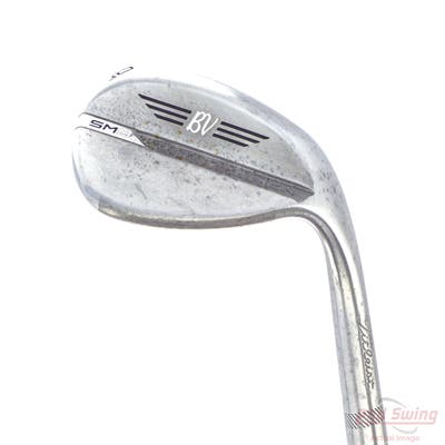 Titleist Vokey SM8 Tour Chrome Wedge Lob LW 60° 8 Deg Bounce M Grind Titleist Vokey BV Steel Wedge Flex Right Handed 35.25in