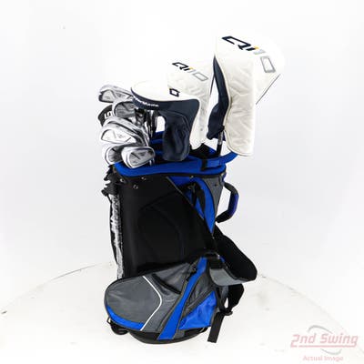 Complete Set of Men's TaylorMade Mizuno Odyssey Golf Clubs + NEW Datrek Stand Bag w/Headcovers
