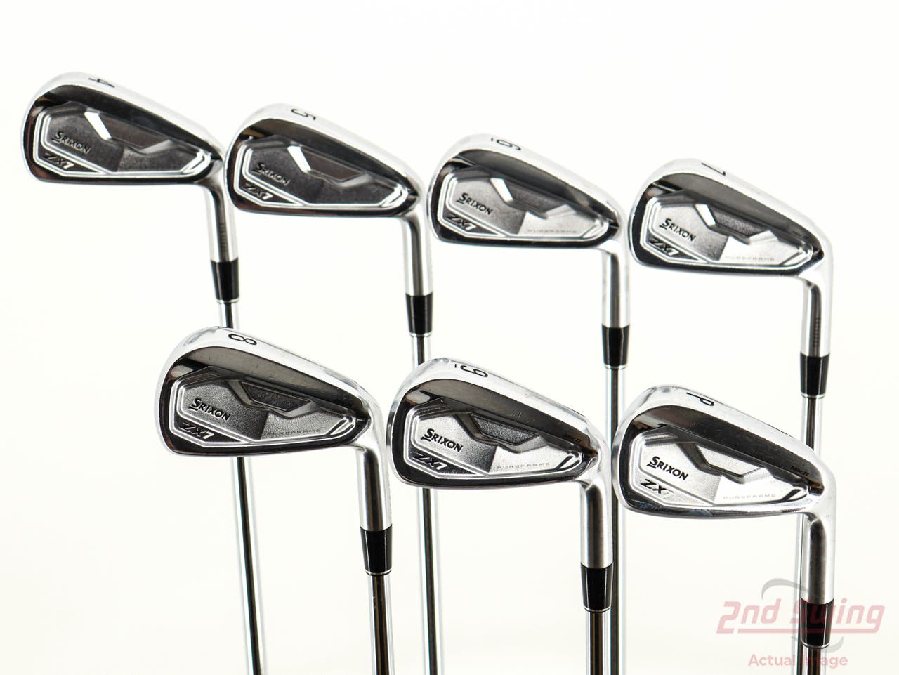 Srixon ZX7 MK II Iron Set 4-PW Nippon NS Pro Modus 3 Tour 120 Steel Stiff Right Handed +1/2