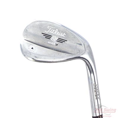 Titleist Vokey SM7 Tour Chrome Wedge Lob LW 58° 14 Deg Bounce K Grind SM7 BV Steel Wedge Flex Right Handed 35.25in