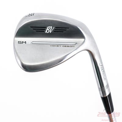 Mint Titleist Vokey SM9 Tour Chrome Wedge Lob LW 58° 14 Deg Bounce K Grind True Temper Dynamic Gold S200 Steel Wedge Flex Right Handed 35.0in