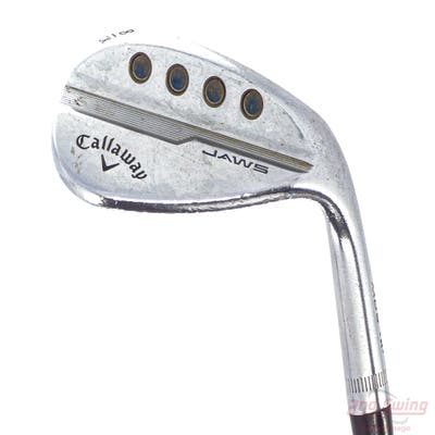 Callaway Jaws MD5 Platinum Chrome Wedge Lob LW 58° 12 Deg Bounce X Grind Dynamic Gold Tour Issue S200 Steel Stiff Right Handed 36.5in