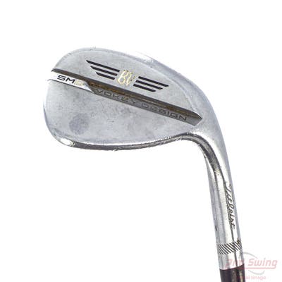 Titleist Vokey SM8 Tour Chrome Wedge Sand SW 56° 10 Deg Bounce S Grind Titleist Vokey BV Steel Wedge Flex Right Handed 36.0in