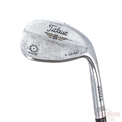 Titleist Vokey SM5 Tour Chrome Wedge Lob LW 58° 11 Deg Bounce K Grind Titleist SM5 BV Steel Wedge Flex Right Handed 35.5in