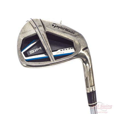 TaylorMade SIM MAX OS Single Iron Pitching Wedge PW True Temper Dynamic Gold X100 Steel X-Stiff Right Handed 36.25in