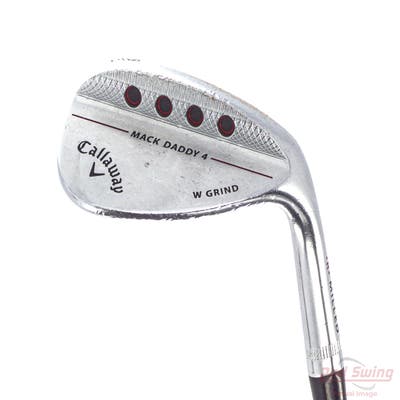 Callaway Mack Daddy 4 Chrome Wedge Lob LW 58° 12 Deg Bounce W Grind Dynamic Gold Tour Issue S200 Steel Stiff Right Handed 34.75in