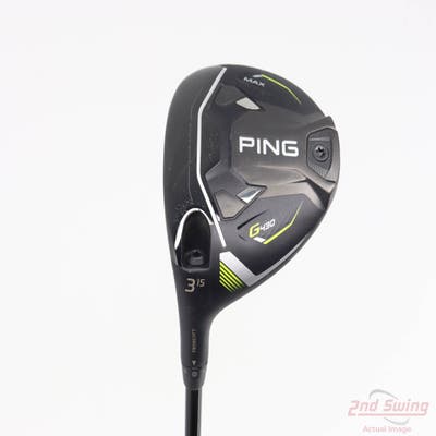 Ping G430 MAX Fairway Wood 3 Wood 3W 15° PX HZRDUS Smoke Red RDX 60 Graphite Stiff Left Handed 41.5in