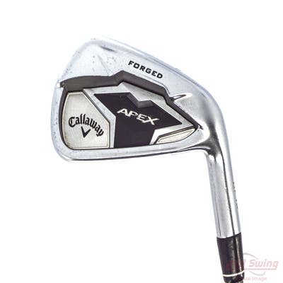Callaway Apex 19 Single Iron 6 Iron Aerotech SteelFiber fc115cw Graphite Stiff Right Handed 37.25in