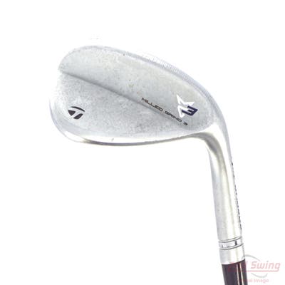 TaylorMade Milled Grind 3 Raw Chrome Wedge Sand SW 56° 12 Deg Bounce SB Dynamic Gold Tour Issue S200 Steel Stiff Right Handed 35.0in