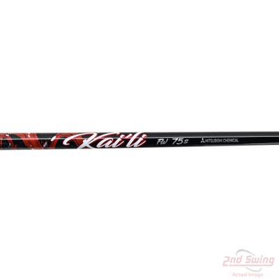 Used W/ TaylorMade RH Adapter Mitsubishi Rayon Kai'li Red 75g Fairway Shaft Stiff 42.5in