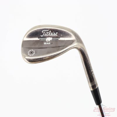 Titleist Vokey SM7 Brushed Steel Wedge Lob LW 58° 10 Deg Bounce S Grind Titleist Vokey BV Steel Wedge Flex Right Handed 35.0in