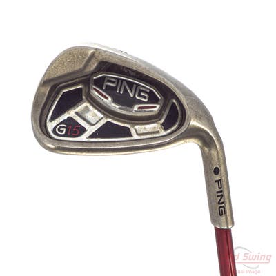 Ping G15 Single Iron Pitching Wedge PW Ping TFC 149I Graphite Senior Right Handed Black Dot 35.75in