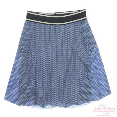 New Womens Peter Millar Skort Large L Blue MSRP $150