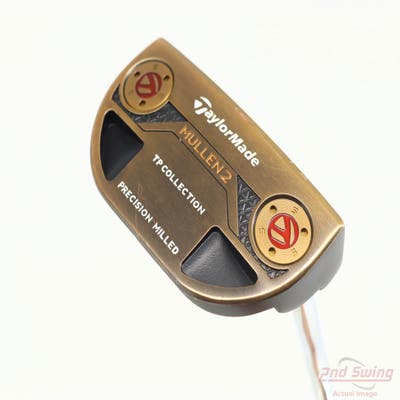 TaylorMade TP Black Copper Mullen 2 Putter Slight Arc Steel Right Handed 34.0in