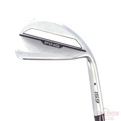 Ping s159 Chrome Wedge Lob LW 60° 8 Deg Bounce E Grind Ping Z-Z115 Graphite Wedge Flex Right Handed Black Dot 34.75in