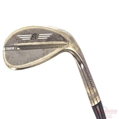 Titleist Vokey SM8 Brushed Steel Wedge Lob LW 60° 14 Deg Bounce K Grind Titleist Vokey BV Steel Wedge Flex Right Handed 36.25in