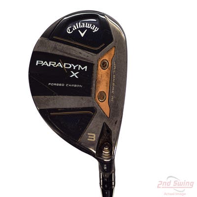 Callaway Paradym X Fairway Wood 3 Wood 3W 15° Aldila Ascent Blue 40 Graphite Senior Right Handed 43.5in
