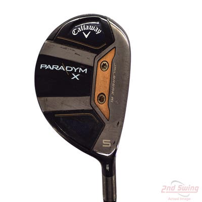 Callaway Paradym X Fairway Wood 5 Wood 5W 18° Aldila Ascent Blue 40 Graphite Senior Right Handed 43.0in