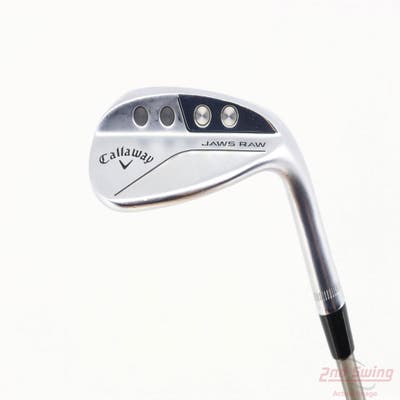 Callaway Jaws Raw Chrome Wedge Lob LW 58° 8 Deg Bounce Z Grind Aerotech SteelFiber fc115cw Graphite Stiff Right Handed 35.25in