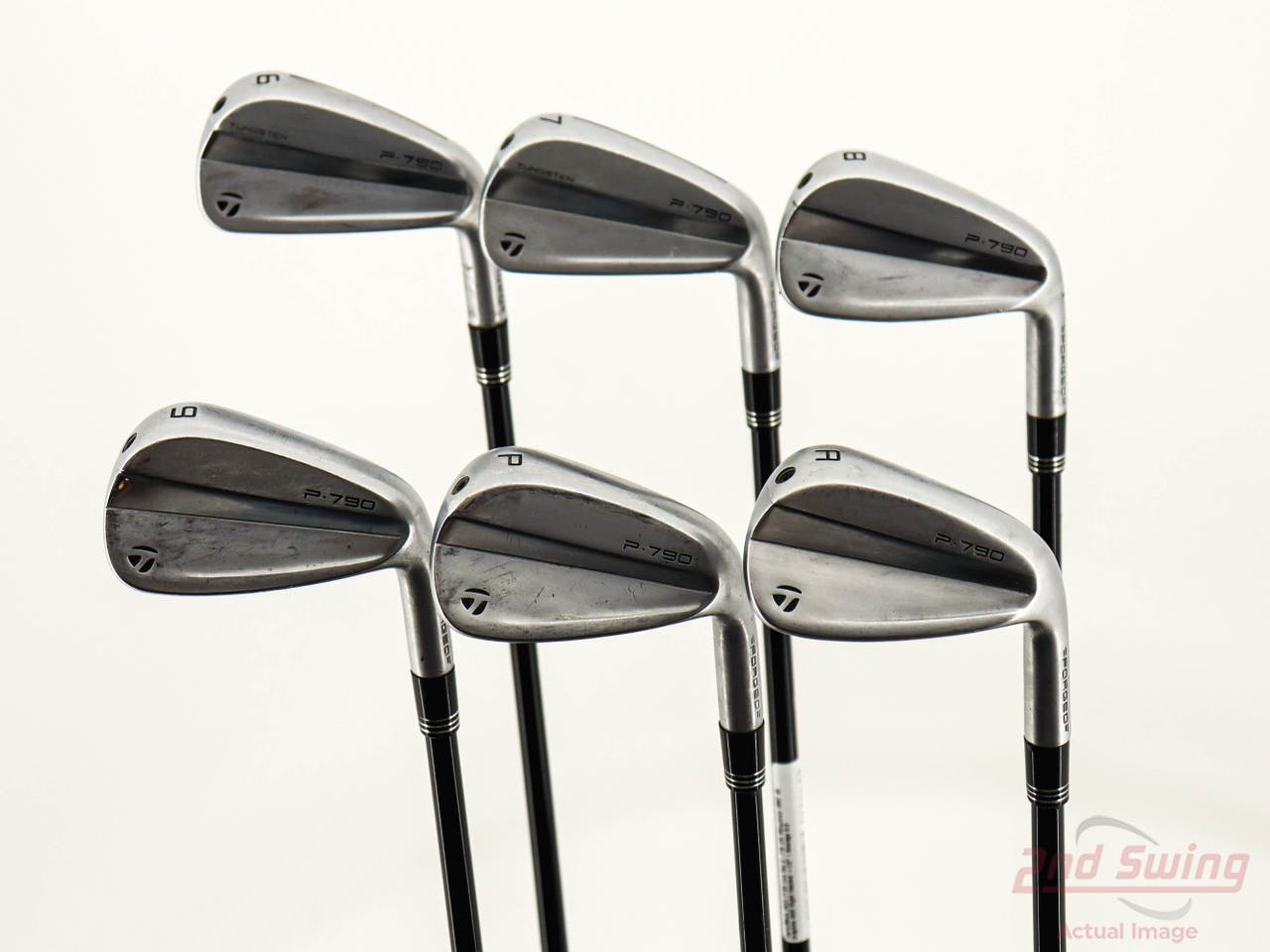 TaylorMade 2023 P790 Iron Set 6-PW AW Mitsubishi MMT 85 Graphite Stiff Right Handed +1/2