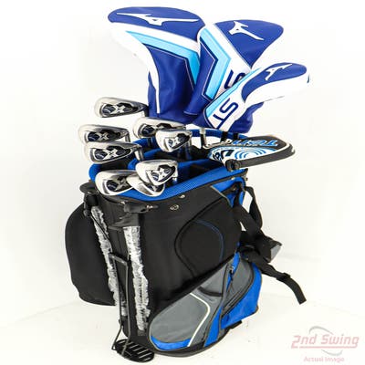 Complete Set of Men's Cleveland Callaway Adams Odyssey Golf Clubs + NEW Datrek Stand Bag w/Headcovers