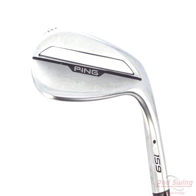 Ping s159 Chrome Wedge Lob LW 58° 8 Deg Bounce B Grind Ping Z-Z115 Steel Wedge Flex Right Handed Black Dot 35.5in