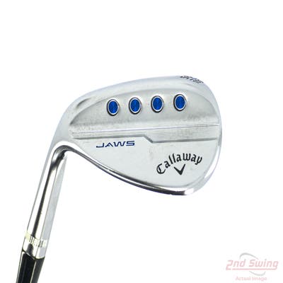 Callaway Jaws MD5 Platinum Chrome Wedge Lob LW 58° 10 Deg Bounce S Grind True Temper Dynamic Gold 105 Steel Stiff Left Handed 35.0in
