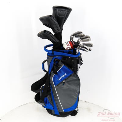 Complete Set of Men's Mizuno TaylorMade Callaway Odyssey Golf Clubs + NEW Datrek Stand Bag w/Headcovers