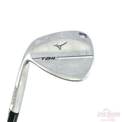 Mizuno T24 Raw Wedge Lob LW 58° 10 Deg Bounce V Grind True Temper Dynamic Gold S400 Steel Stiff Left Handed 36.0in