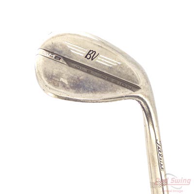 Titleist Vokey SM8 Brushed Steel Wedge Lob LW 58° 8 Deg Bounce M Grind Nippon NS Pro Modus 3 Tour 130 Steel X-Stiff Right Handed 35.5in