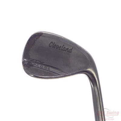 Cleveland RTX ZipCore Black Satin Wedge Sand SW 54° 12 Deg Bounce Full Dynamic Gold Spinner TI Steel Wedge Flex Right Handed 35.5in
