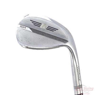 Titleist Vokey SM8 Tour Chrome Wedge Lob LW 58° 8 Deg Bounce M Grind Stock Steel Shaft Steel Wedge Flex Right Handed 35.0in
