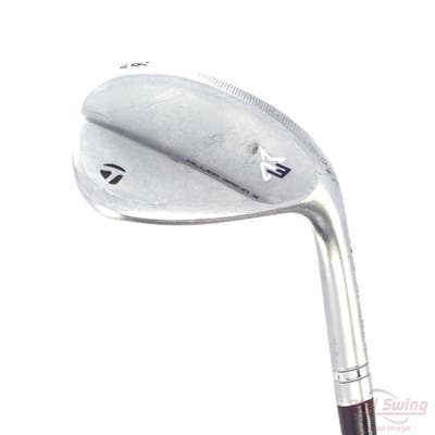 TaylorMade Milled Grind 3 Raw Chrome Wedge Sand SW 56° 8 Deg Bounce LB Dynamic Gold Tour Issue S200 Steel Stiff Right Handed 35.0in