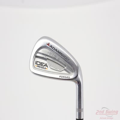 Adams Idea Pro Gold Single Iron 6 Iron Project X Flighted 5.5 Steel Regular Right Handed 37.5in
