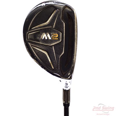 TaylorMade 2016 M2 Fairway Wood 3 Wood 3W 15° TM Reax 65 Graphite Stiff Right Handed 43.25in