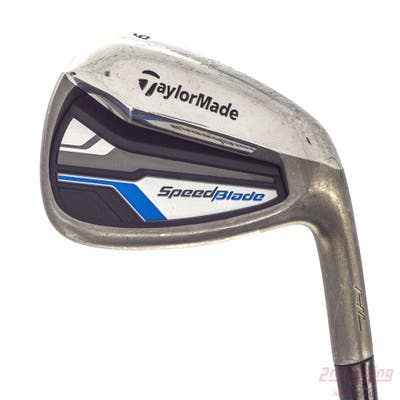TaylorMade Speedblade Single Iron 9 Iron TM Speedblade 85 Steel Graphite Uniflex Right Handed 36.5in