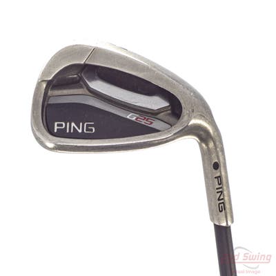 Ping G25 Single Iron Pitching Wedge PW Ping TFC 189i Graphite Senior Right Handed Black Dot 36.0in