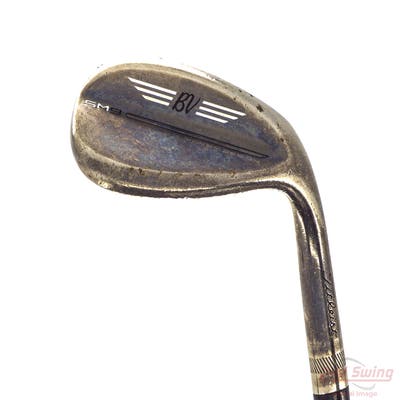 Titleist Vokey SM9 Brushed Steel Wedge Lob LW 60° 4 Deg Bounce L Grind Titleist Vokey BV Steel Wedge Flex Right Handed 35.25in