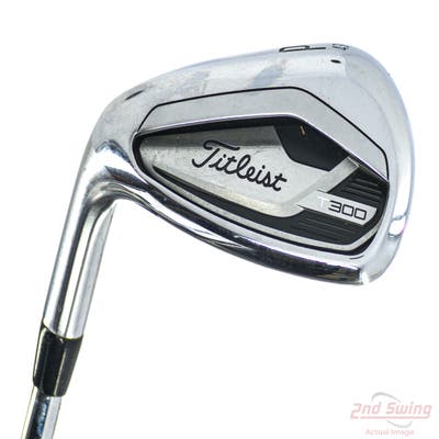 Titleist 2021 T300 Single Iron Pitching Wedge PW True Temper AMT Red R300 Steel Regular Left Handed 35.75in