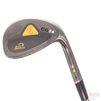 Cleveland CG14 Gunmetal Wedge Sand SW 56° 14 Deg Bounce Cleveland Traction Wedge Steel Wedge Flex Right Handed 35.5in