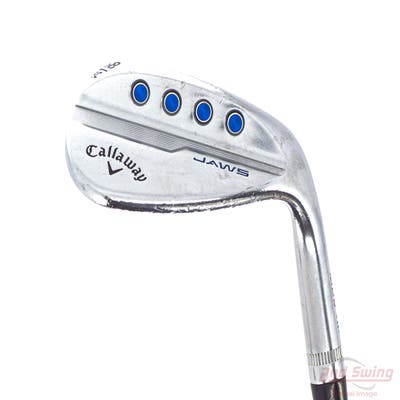 Callaway Jaws MD5 Platinum Chrome Wedge Lob LW 58° 8 Deg Bounce C Grind Dynamic Gold Tour Issue S200 Steel Stiff Right Handed 35.0in