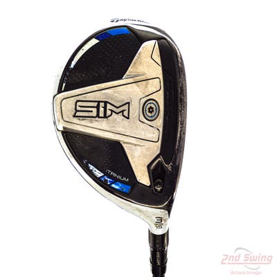 TaylorMade SIM Ti Fairway Wood 3 Wood 3W 15° Graphite D. Tour AD Di-7 Black Graphite X-Stiff Right Handed 45.5in