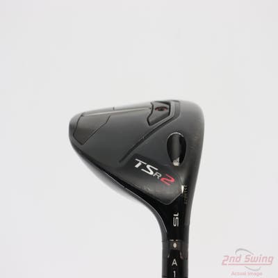 Titleist TSR2 Fairway Wood 3 Wood 3W 15° PX HZRDUS Smoke Black RDX 70 Graphite Regular Right Handed 43.0in