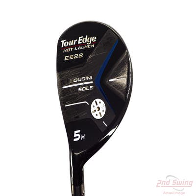 Tour Edge Hot Launch E522 Hybrid 5 Hybrid Mitsubishi Fubuki HL-55 Graphite Regular Left Handed 38.5in