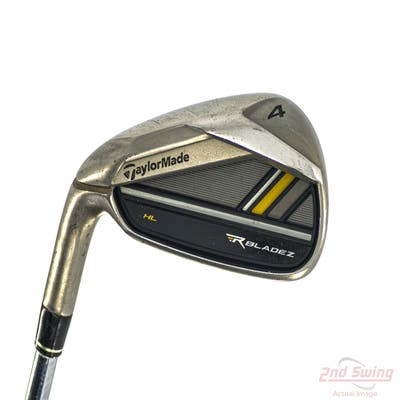 TaylorMade Rocketbladez HL Single Iron 4 Iron TM RocketFuel 85 Steel Steel Stiff Left Handed 40.0in