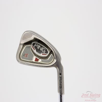 Ping i15 Single Iron 5 Iron Ping AWT Steel Stiff Right Handed Black Dot 37.75in