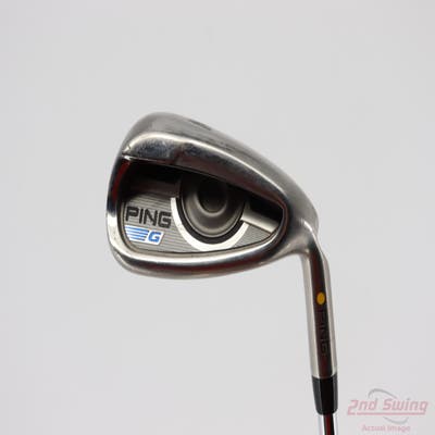 Ping 2016 G Single Iron Pitching Wedge PW AWT 2.0 Steel Stiff Right Handed Yellow Dot 35.75in