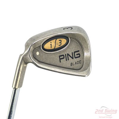 Ping i3 Blade Single Iron 3 Iron Ping JZ Steel Stiff Left Handed White Dot 39.0in