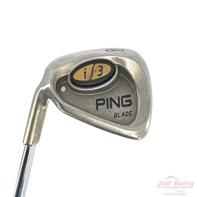 Ping i3 Blade Single Iron 9 Iron Ping JZ Steel Stiff Left Handed White Dot 36.25in