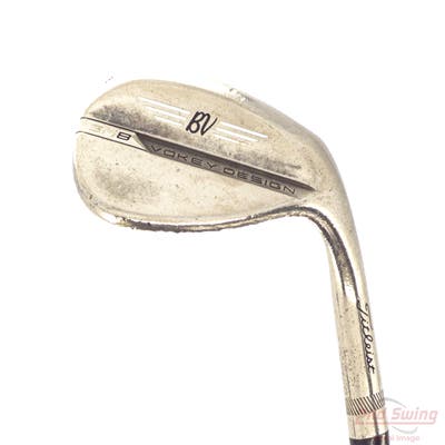 Titleist Vokey SM8 Brushed Steel Wedge Lob LW 58° 8 Deg Bounce M Grind Titleist Vokey BV Steel Wedge Flex Right Handed 35.0in